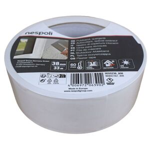 Putzband f�r Au�en 38 oder 50 mm Klebeband Rolle Wei�