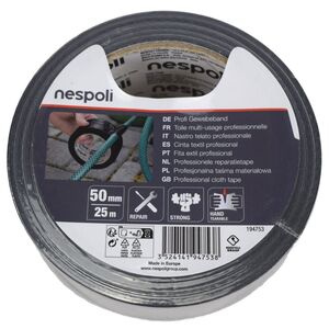 Profi Gewebeband 25 m f�r Au�en und Innen 50 mm Klebeband Rolle Schwarz