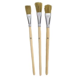 Pinselset Lackpinsel Set 3tlg. Gr��e 10, 12 und 14 helle Borsten