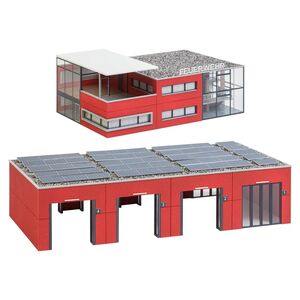 Faller H0 130160 Moderne Feuerwache Feuerwehr Bausatz