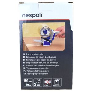 Packband Abroller inkl. 2 x 30 m x 50 mm Klebeband