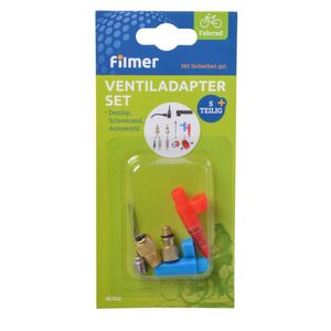 Ventiladapter Set 5 teilig Dunlopventil Sclaverandventil Autoventil