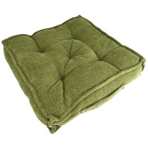 Boxsitzkissen Chenille 40 x 40 x 8 cm Polsterung f�r St�hle mit Trageschlaufe