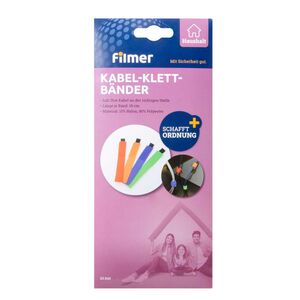 Kabelklettbinder Kabelbinder Klettb�nder 18 cm 8 St�ck wiederverwendbar