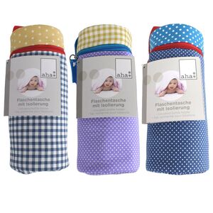 Isoliertasche f�r Babyflaschen Flaschen Isolierung Isotasche ca.  9cm x 22cm