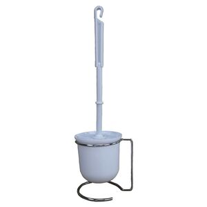 WC B�rste Garnitur wei� B�rstengarnitur Klob�rste Toilettenb�rste