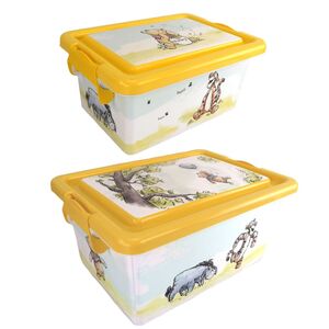 Spielzeugkiste Disney Winnie Pooh Stapelbox Aufbewahrungsbox