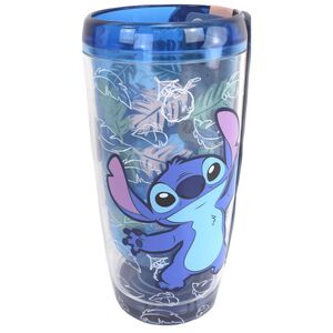 Trinkbecher Stitch Ohana Doppelwand 625 ml Dropsafe blau