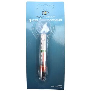 Aquarium Glass Thermometer mit Saugnapf