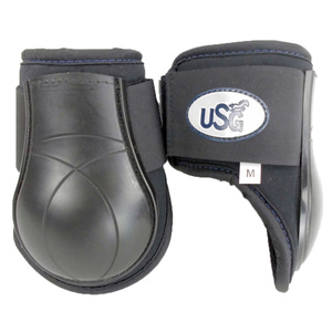 USG Streifkappe paar Streifkappen Streichkappe Breathopren schwarz atmungsaktiv doppelklett S M L XL