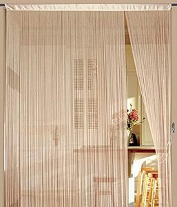 Fadenvorhang Kaikoon 150 cm x 300 cm (BxH) caramel
