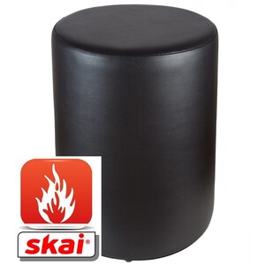 Sitzhocker schwarz  B1 schwer entflammbar