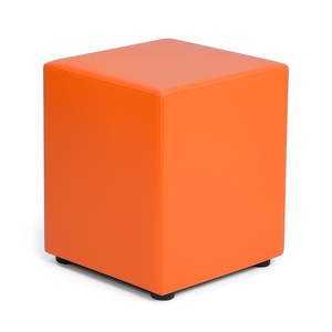 Sitzw�rfel Orange Ma�e: 43 cm x 43 cm x 51 cm