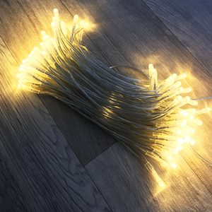 50er LED Lichterkette Innenbereich warmwei