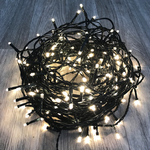 96er LED-Lichterkette Weihnachtsbeleuchtung warmwei