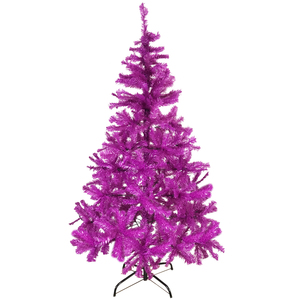 Weihnachtsbaum 150 cm inkl Stnder Lila / Pink
