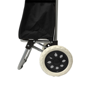 Einkaufstrolley Schwarz mit R�dern / klappbar