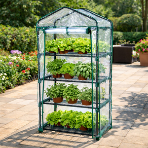 Gew�chshaus Foliengew�chshaus 4 Etagen 50X45X H.130CM