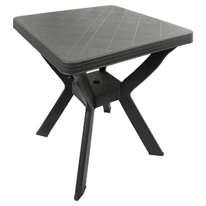 Gartentisch Eckig Anthrazit 70x70x72cm