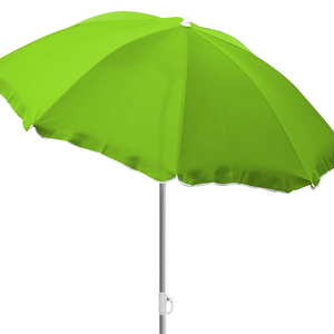 Sonnenschirm rund 1,80m lime grün Polyester knickbar UV Schutz