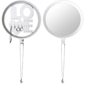 2tlg Set Schmuckhalter Love mit Haken Wei�