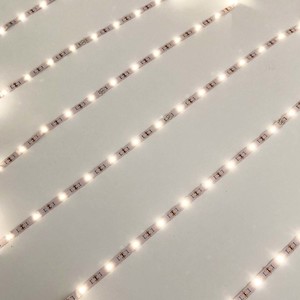 90 LED Lichtband / LED Stripe warmwei 3m selbstklebend transparent