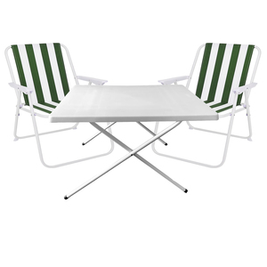 Camping Sitzgarnitur 3-teilig 