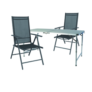  Outdoor Camping Sitzgarnitur 3-teilig  