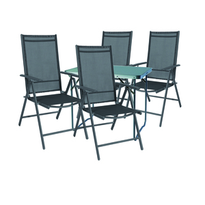  Outdoor Camping Sitzgarnitur 5-teilig  