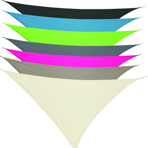 Sonnensegel Dreieck 3,6x3,6x3,6m mit �sen und Nylonschn�ren