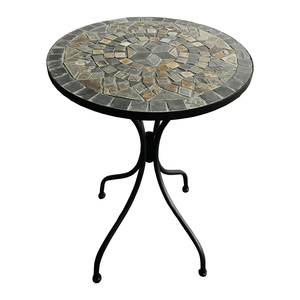 Mosaik Gartentisch Mosaiktisch stern design Bistrotisch 60cm