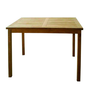 Massiver Teak Gartentisch Tisch Esstisch 70x90x75cm