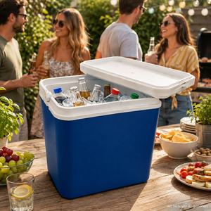 K�hlbox Thermobox Picknick Camping Outdoor 24 Liter mit Henkel
