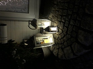 3er Laternen Set Windlicht Gartenlaterne Metall Kerzen  Lichterketten
