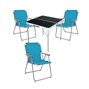 4-teiliges Campingm�bel Set Alu L80xB80xH70cm Patrol