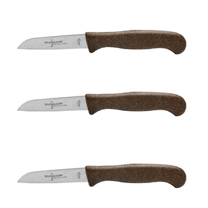 3 Stck BIO Kchenmesser Schlmesser Kokos Allzweckmesser Solingen