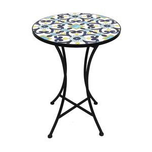 Mediteraner Mosaik Tisch Gartentisch Bistrotisch 60cm