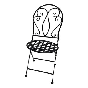 Eisen Klappstuhl Bistrostuhl mediterranes Design