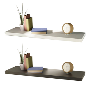 H�ngeregal Wandboard Wandregal Regal Schweberegel MDF PVC B100xH3,8xT24cm