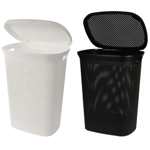 Wschekorb Wschebox Wschetruhe mit Deckel 60L