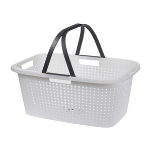 Tragbarer W�schekorb W�schesammler inkl. Henkel B60xL40XH26cm