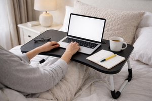 Betttisch Fr�hst�ckstablett Serviertablett Laptoptisch Tablettisch