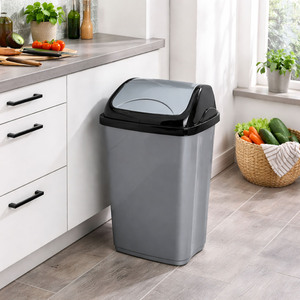 Abfalleimer Schwingdeckeleimer M�lleimer M�llbeh�lter aus Kunststoff