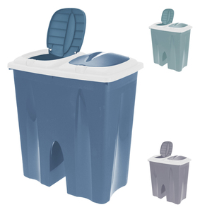 M�lltrennsystem M�lleimer Duo M�lleimer Wertstofftrenner 2x25 Liter