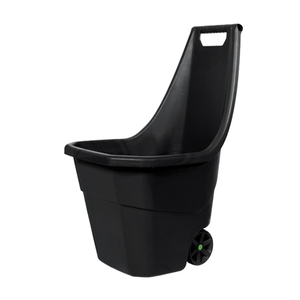 55 Liter Gartenkarre Schubkarre Handwagen Gartentrolley Schwarz