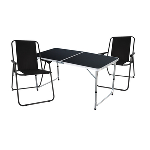 3-tlg Campingm�bel Campingstuhl Campingtisch klappbar L120xB60xH70cm