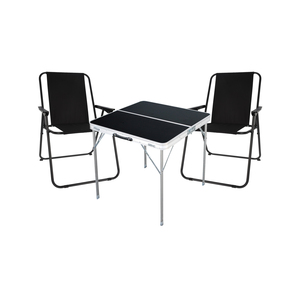 3-tlg Campingm�bel Campingstuhl Campingtisch klappbar L80xB80xH70cm
