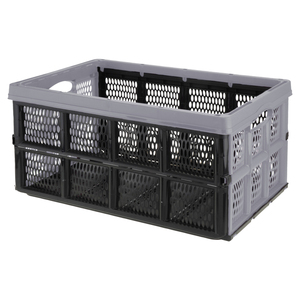 Klappbox stapelbar 32 L Transportbox 48X35X24CM Einkaufskiste klappbar