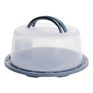 Kuchen Transportbox Kuchenbeh�lter Kuchenplatte Tortenbeh�lter Blau