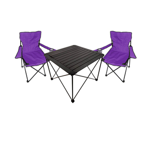 3teiliges Campingm�bel Set Campingtisch Campingstuhl L70xB70xH56cm 